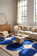 Marimekko Isot Kivet Blue 132508 Rug — AI styled visualisation