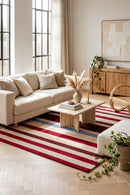 Marimekko Ralli Burnt Orange 132603 Rug — AI styled visualisation