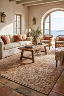 Bodrum Alvin Clay Rug — AI styled visualisation