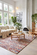 Carlos Felted Wool Rug Multi Natural — AI styled visualisation