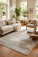 Carmel Cream Indoor Outdoor Rug — styled indoor setting