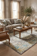 Century 944 Grey Rug — AI styled visualisation