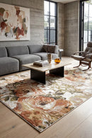 Contemporary Cove 9248 Rug — AI styled visualisation