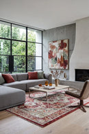 Contemporary Cove 1414 Rug — AI styled visualisation