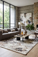 Contemporary Cove 6282 Rug — AI styled visualisation
