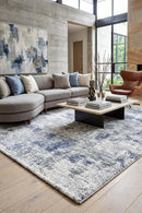 Contemporary Cove 66562 Rug — AI styled visualisation
