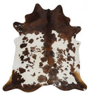 Cowhide-Exquisite Natural Cow Hide Black Tricolor