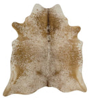 Cowhide-Exquisite Natural Cow Hide Salt & Pepper Brown