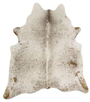 Cowhide-Exquisite Natural Cow Hide Salt & Pepper Brown
