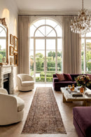 Darren Palmer Moorland Fig Runner Rug — AI styled visualisation