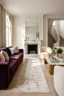 Darren Palmer Morgana Stone Runner Rug — AI styled visualisation