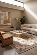 Eclipse 385 Argentum Rug — AI styled visualisation
