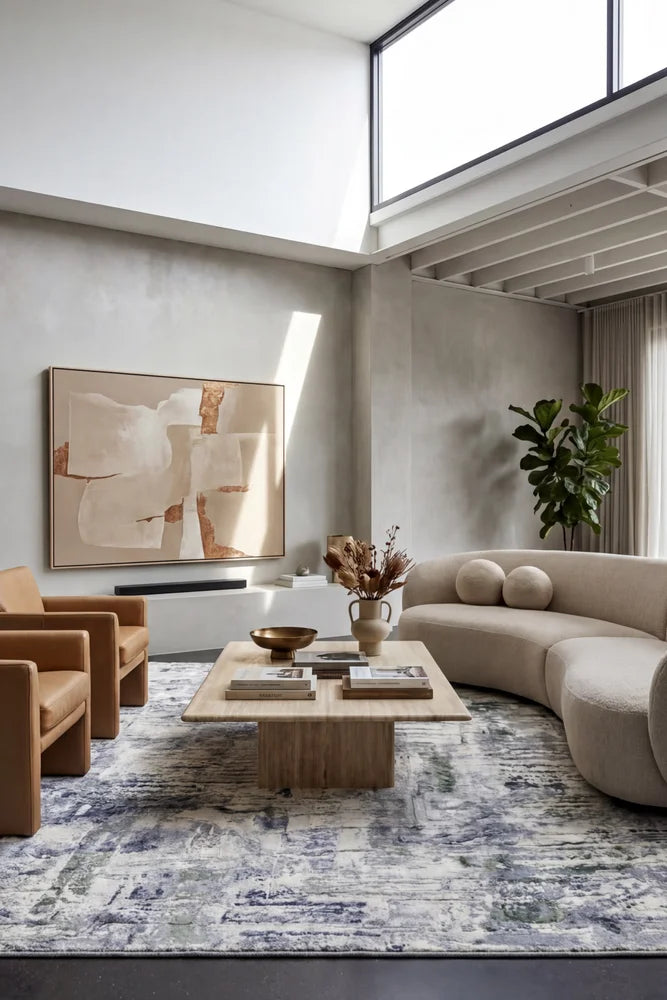 Eclipse 455 Abstract Rug — AI styled visualisation