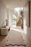 Evelyn Beige Runner Rug — AI styled visualisation