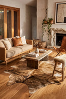 Exquisite Natural Cow Hide Brindle — AI styled visualisation