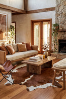 Exquisite Natural Cow Hide Hereford — AI styled visualisation