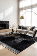 Fara 16 Black Premium Shag — AI styled visualisation