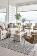 Nevada 694 Indoor Outdoor Grey Rug — AI styled visualisation