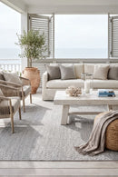Nevada 508 Indoor Outdoor Grey Rug — AI styled visualisation