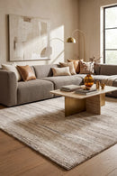 Formation 77 Natural Rug — AI styled visualisation