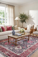 Gilgit Multicolour Traditional Nonslip Rug — AI styled visualisation
