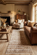 Heritage 04 Ivory Runner Rug — AI styled visualisation