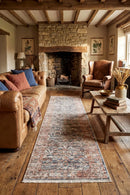 Heritage 12 Blue Runner Rug — AI styled visualisation