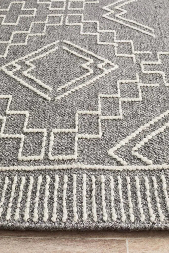 Hudson-Salena Rug Grey