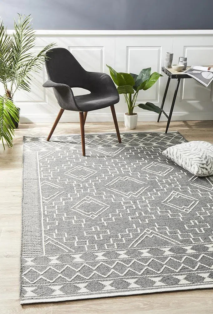 Hudson-Salena Rug Grey