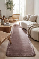 Hugo Grape Runner Rug — AI styled visualisation