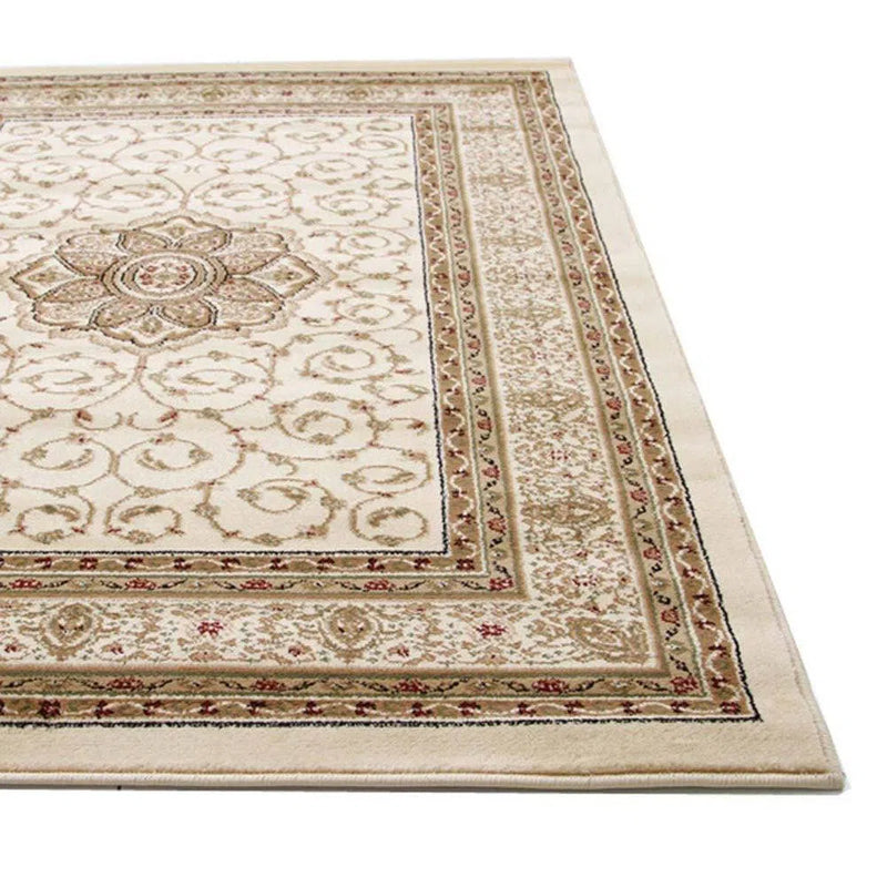 Istanbul-Medallion Classic Design Rug Ivory