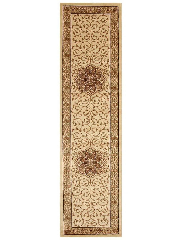 Istanbul-Medallion Classic Design Rug Ivory