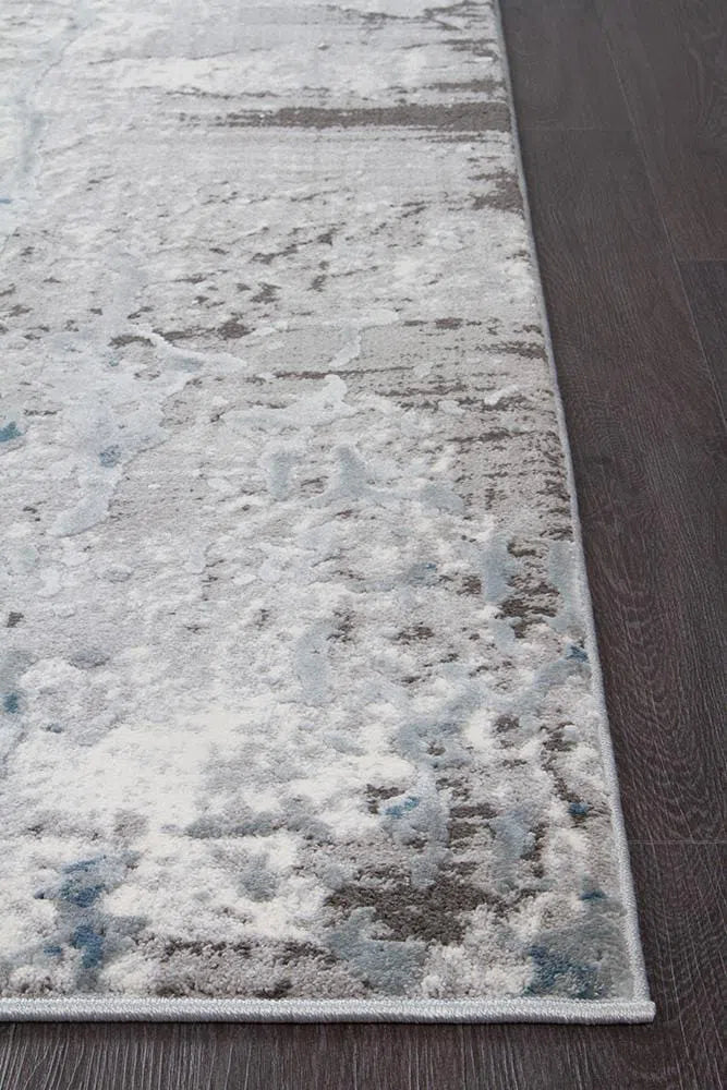 Kendra-Kendra Roxana Distressed Timeless Rug Blue Grey White