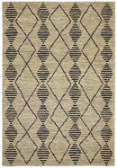 Kenya-Kenya Kasa Hand Woven Tribal Jute Rug
