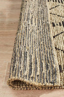Kenya-Kenya Kasa Hand Woven Tribal Jute Rug