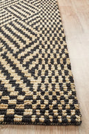 Kenya-Kenya Kimi Hand Woven Tribal Jute Rug