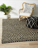 Kenya-Kenya Kimi Hand Woven Tribal Jute Rug