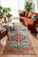 Legacy 862 Rust Runner Rug — AI styled visualisation