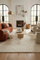 Lido 811 Cream Rug — AI styled visualisation