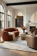 Lido 811 Light Grey Rug — AI styled visualisation