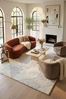 Lido 813 Cream Rug — AI styled visualisation