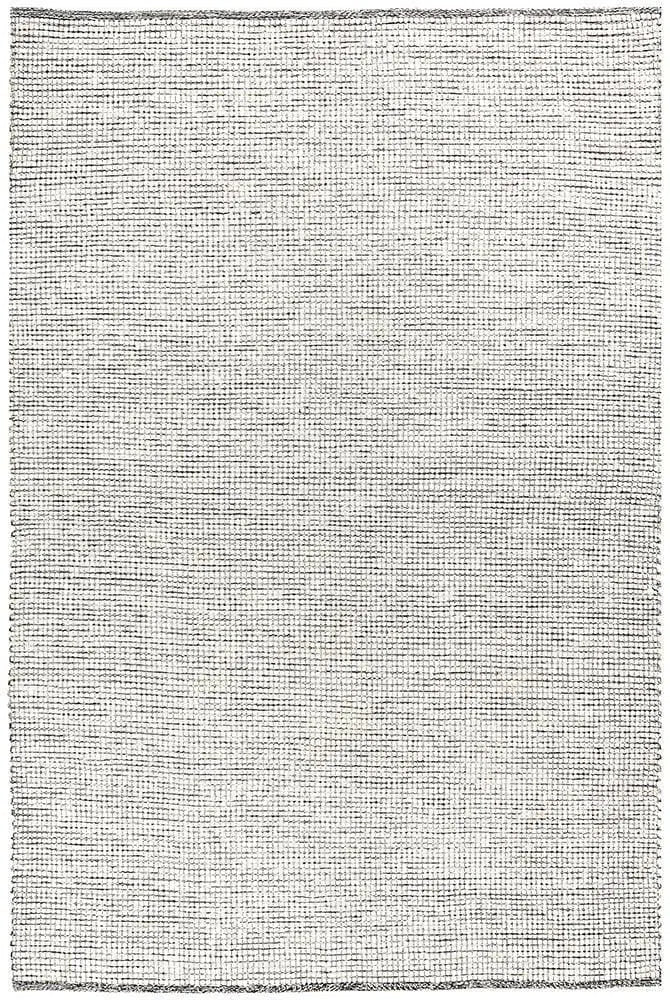 Loft-Loft Stunning Wool Black Rug