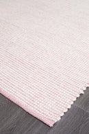 Loft-Loft Stunning Wool Pink Rug