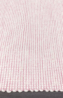 Loft-Loft Stunning Wool Pink Rug
