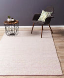 Loft-Loft Stunning Wool Pink Rug