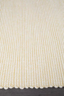 Loft-Loft Stunning Wool Yellow Rug