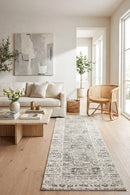 Magnolia 88 Silver Runner Rug — AI styled visualisation