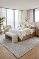 Calympso 17 Silver Grey Rug — AI styled visualisation