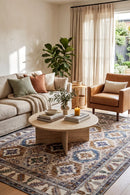 Maisha Machine Washable Rug — AI styled visualisation