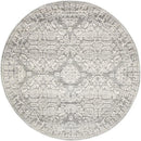 Mirage-Gwyneth Stunning Transitional Silver Round Rug